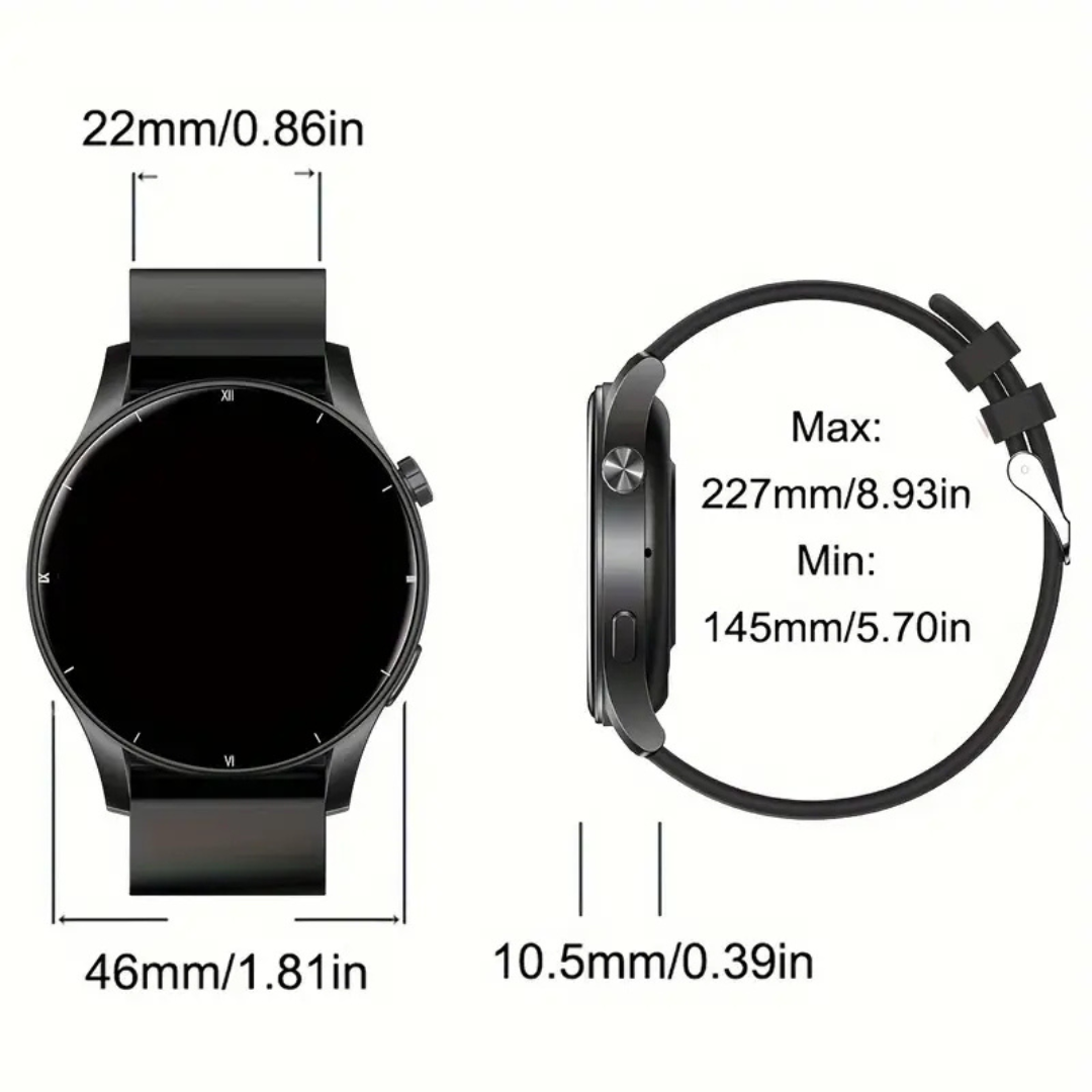 Reloj inteligente con funciones avanzadas